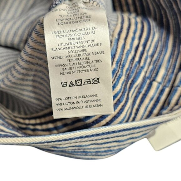 Anthropologie Pilcro Nika Embroidered Cropped Lace Up Back Tank Size XL, NWT - Picture 6 of 10